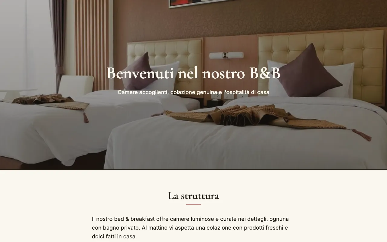 Anteprima del modello Classico B&B